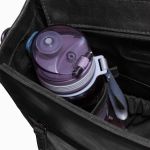 Bolsa Tiracolo em Couro Reus Preto Rustico