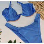 Aro W Azul Canelado