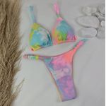 Conjunto Frufru Tie dye Colors