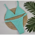 Conjunto Ivy Twister Verde Água