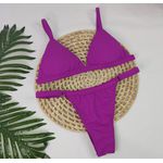 Conjunto Ivy Dots Lilás
