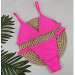 Conjunto Ivy Dots Rosa Neon