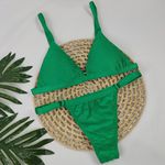 Conjunto Ivy Verde Bandeira Canelado