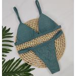 Conjunto Ivy Lurex Verde Jade