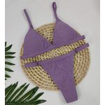 Conjunto Ivy Lurex Lavanda