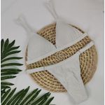 Conjunto Ivy Lurex Branco Off-white