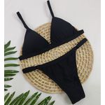 Conjunto Ivy Lurex Preto