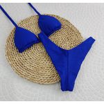 Conjunto Liz Dots Azul Royal