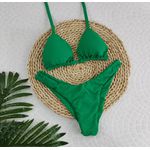 Conjunto Liz Dots Verde Bandeira