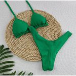 Conjunto Liz Dots Verde Bandeira
