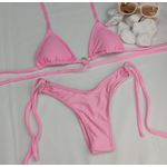 Conjunto Manu Rosa Bebê Claro Trilobol
