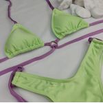 Conjunto Manu Menta Com Lavanda