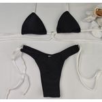 Conjunto Manu Preto e Branco Trilobol