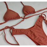 Conjunto Manu Lurex Terracota 