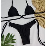 Conjunto Manu Lurex Preto