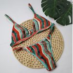 Conjunto Regulagem Tropical Listrado