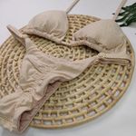 Conjunto Summer Lurex Champagne 