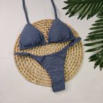 Conjunto Summer Lurex Blue Jeans