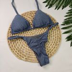 Conjunto Summer Lurex Blue Jeans