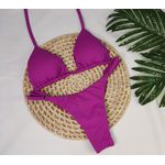 Conjunto Summer Dots Lilás