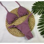 Conjunto Summer Listrado Rosa