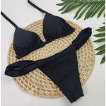 Conjunto Taiti Preto Canelado