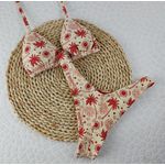 Conjunto Liz Coqueiro Vermelho