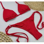 Lacinho Argolas Vermelho Apple 