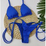 Lacinho Summer Azul Royal Liso