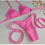 Lacinho Summer Lurex Rosa Bebê