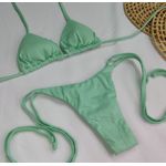  Lacinho Summer Lurex Verde Água