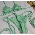  Lacinho Summer Lurex Verde Água
