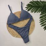 New Comfort Lurex Blue Jeans