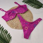Conjunto Meia Taça Constelação Rosa Canelado