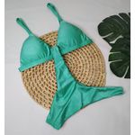 New Comfort Verde Água Canelado