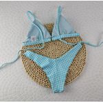 New Comfort Xadrez Azul