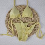 Lacinho Summer Amarelo Canelado