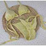 Lacinho Summer Amarelo Canelado