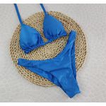 Conjunto Liz Azul Canelado