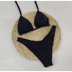 Conjunto Liz Preto Canelado