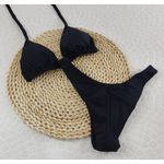 Conjunto Liz Preto Canelado