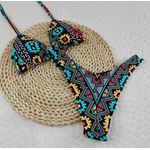 Conjunto Liz Tribal Preto