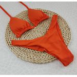 Conjunto Liz Laranja Liso