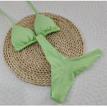 Conjunto Liz Verde limão Liso