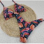 Conjunto Liz Bananinha Azul Petróleo