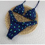 Conjunto Liz Onça Azul Marinho
