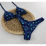 Conjunto Liz Onça Azul Marinho
