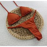 Conjunto Fio Dental Terracota Fluity