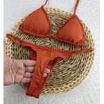 Conjunto Fio Dental Terracota Fluity