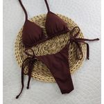 Lacinho Summer Marrom Liso